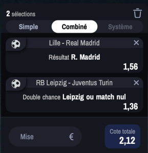 conseil ticket parions sport combine football grosse cote fiable rentable