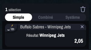tipster prono pronostic NHL parions sport fiable tispter us ticket fdj grosse cote buteur nhl
