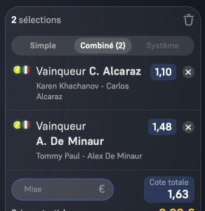 ticket combine parions sport tennis atp tour fdj coupon fiable gratuit grosse cote gagnant
