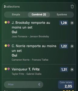 ticket analyse coupon parions sport ticket atp wimbledon