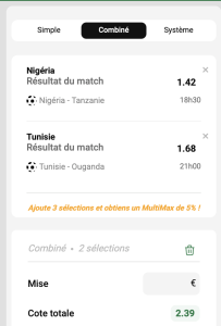 coupon combine fdj football ticket coupe d'afrique CAN safe fun buteurs coupon score exact fiable rentable