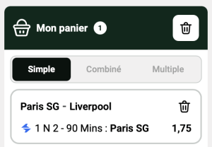 ticket coupon parions sport football combine buteur fdj fiable grosse cote