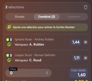 ticket tennis parions sport combine balle jaune coupon fdj tournoi grand chelem tennis atp tour