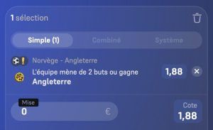ticket analyse parions sport combine football coupe du monde