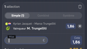 ticket analyse parions sport combine tennis atp terre battue