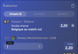 paris sportifs coupe du monde