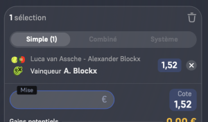 ticket analyse parions sport coupon fdj finale tennis atp