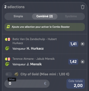 ticket analyse parions sport ticket tennis atp