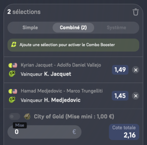 ticket analyse parions sport combine tennis atp cincinnati coupon fdj